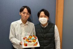 1カ月違いの誕生日㊗