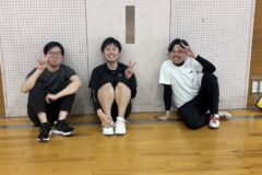 初のスポーツ大会！
