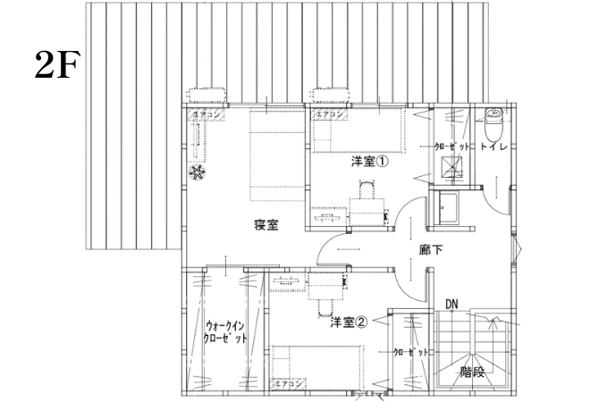 【新居浜市田の上】 ◆34坪 3LDK・エコカラット×小上がり和室◆の間取り図