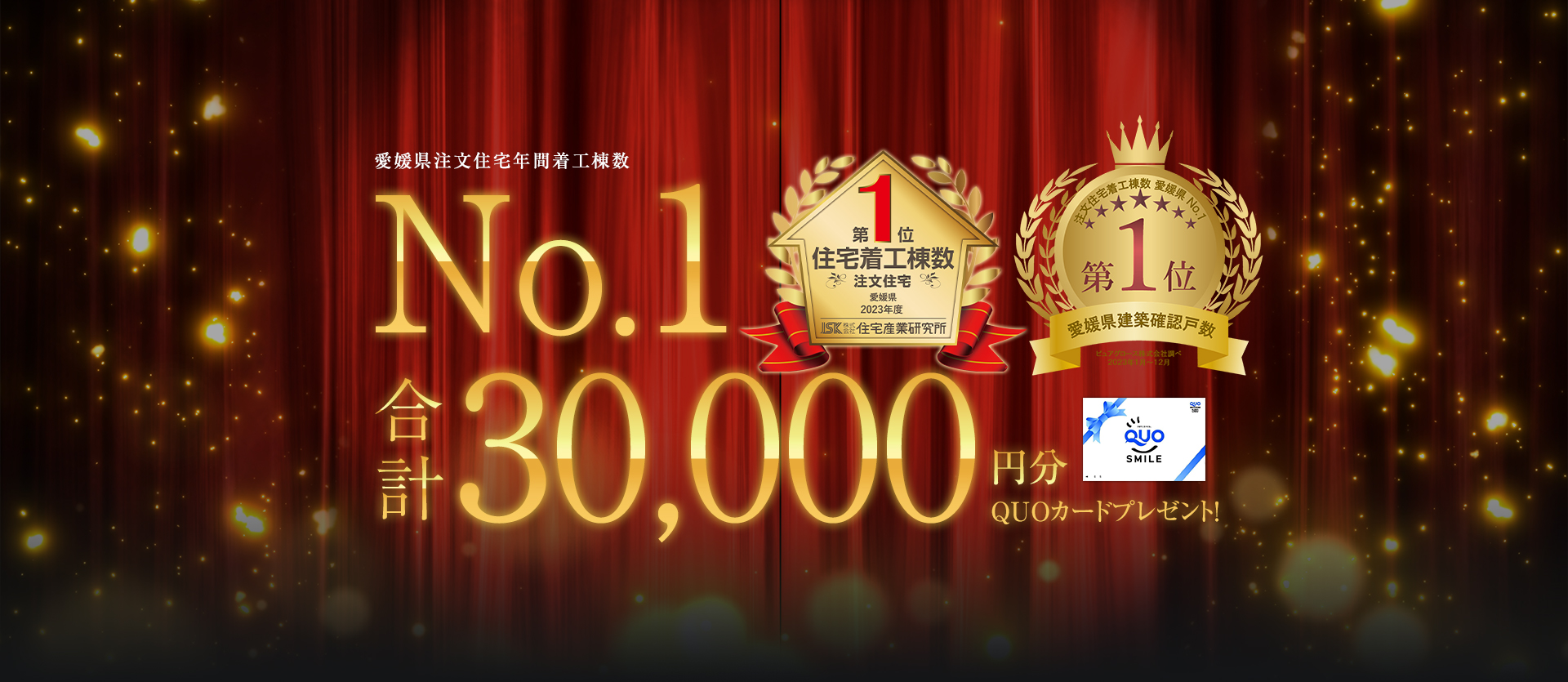 期間限定来場予約キャンペーン QUOカードプレゼント