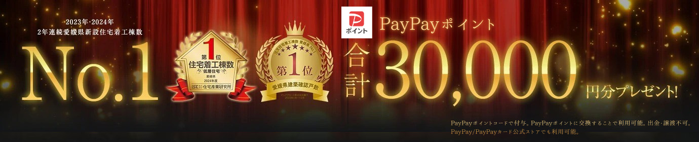 期間限定来場予約キャンペーン PayPayポイントプレゼント